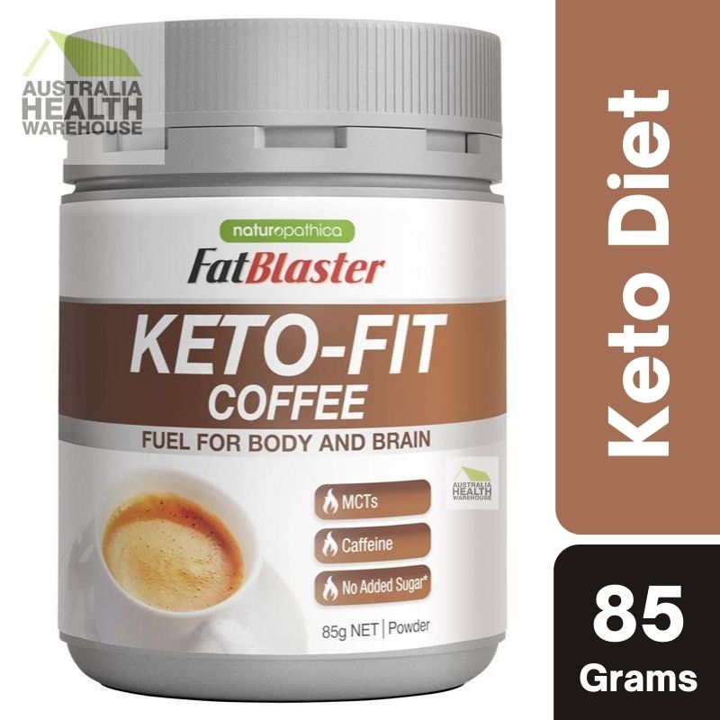 [CLEARANCE Expiry: 09/02/2025] Naturopathica Fatblaster Keto Fit Coffee 85g