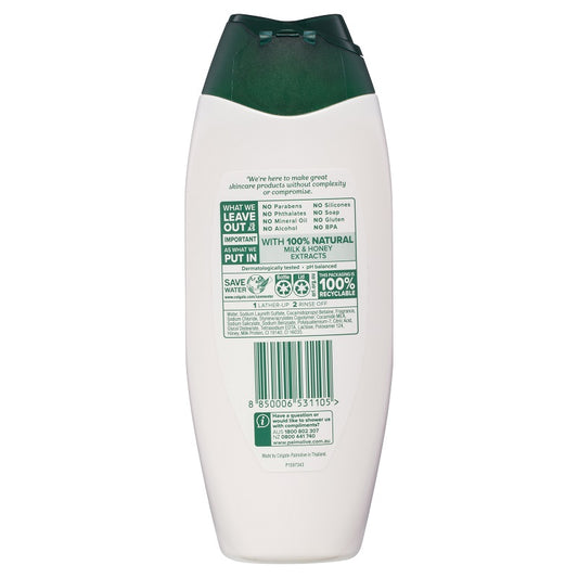 Palmolive Naturals Milk & Honey Body Wash 500mL