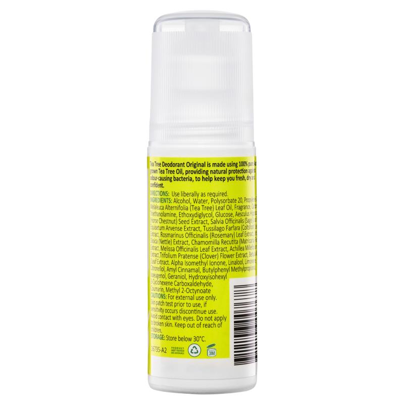 Thursday Plantation Tea Tree Deodorant Original 60mL-Hair & Body Care-Thursday Plantation-Australia Health Warehouse