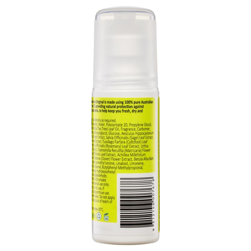 Thursday Plantation Tea Tree Deodorant Original 60mL-Hair & Body Care-Thursday Plantation-Australia Health Warehouse