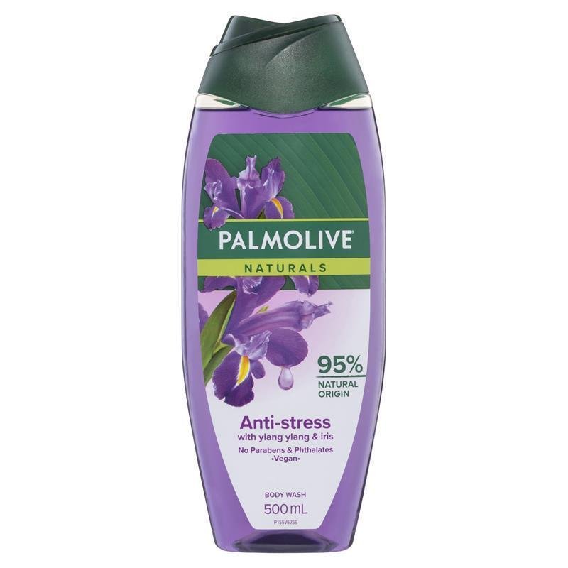 Palmolive Naturals Anti-Stress with Ylang Ylang & Iris Body Wash 500mL