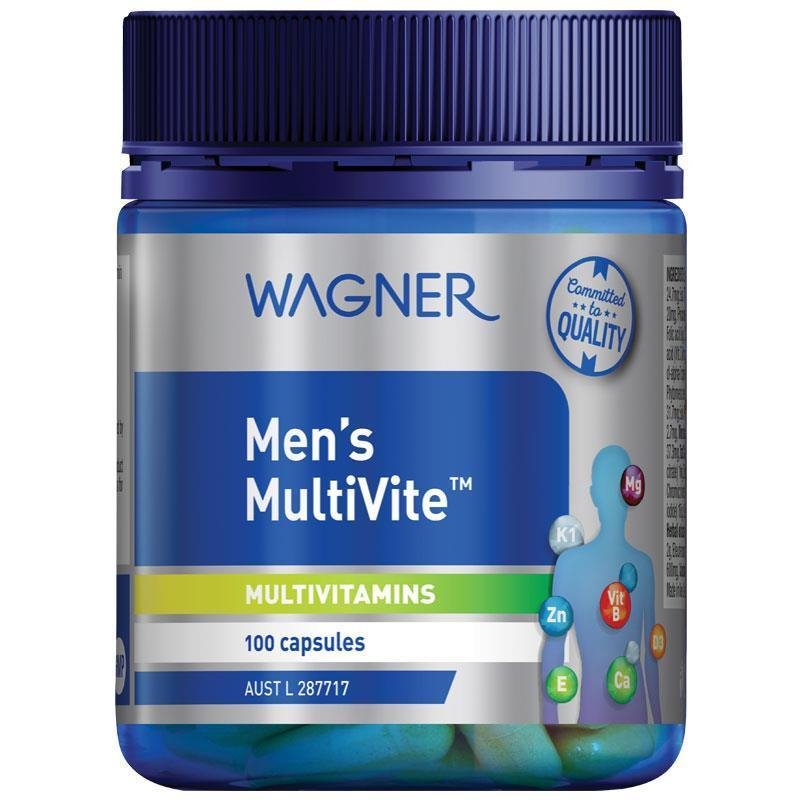 [Expiry: 03/2024] Wagner Men's Multivite 100 Capsules