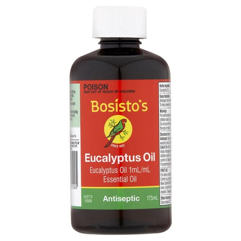 [Expiry: 08/2025] Bosisto’s Eucalyptus Oil 175mL