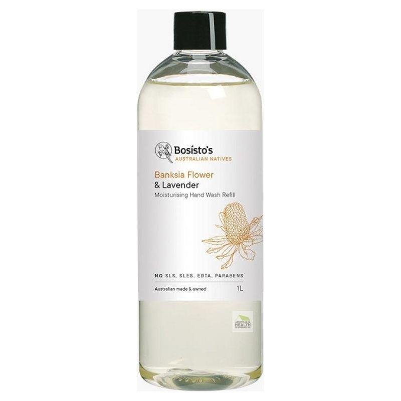 Bosisto's Banksia Flower and Lavender Moisturising Hand Wash Refill - 1 Litre