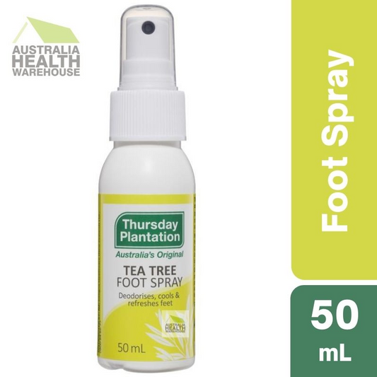 [CLEARANCE Expiry: 08/2025] Thursday Plantation Tea Tree Foot Spray 50mL