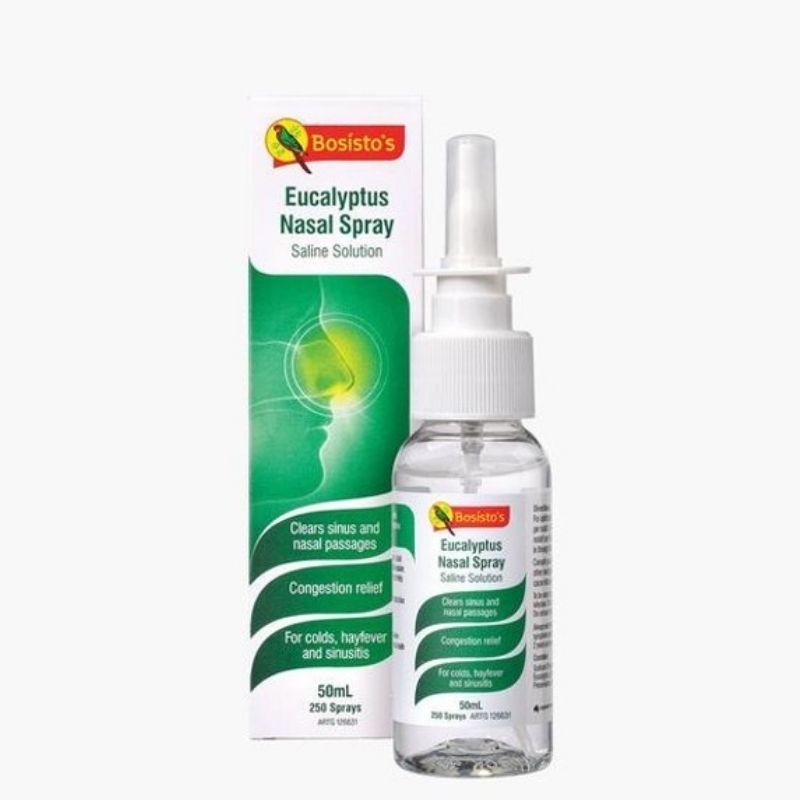 [Expiry: 03/2026] Bosisto's Eucalyptus Nasal Spray 50mL