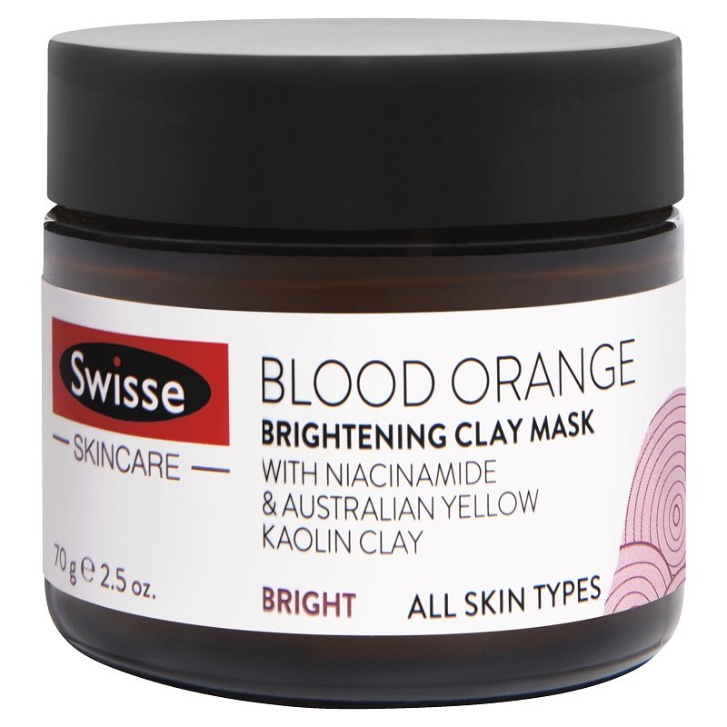 Swisse Blood Orange Brightening Clay Mask 70g