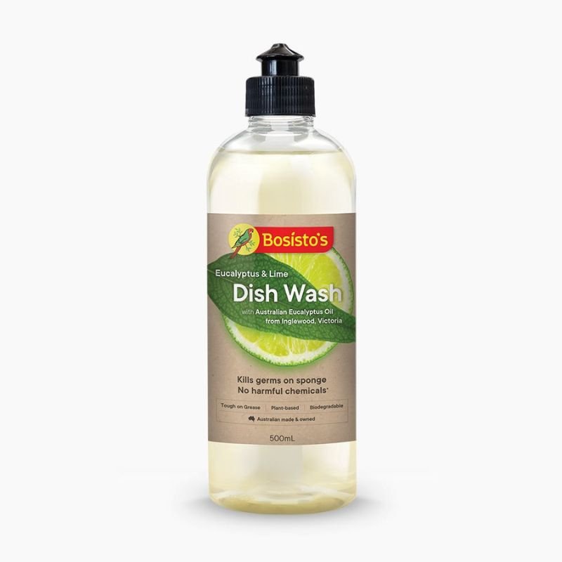 Bosisto's Eucalyptus & Lime Dish Wash 500mL