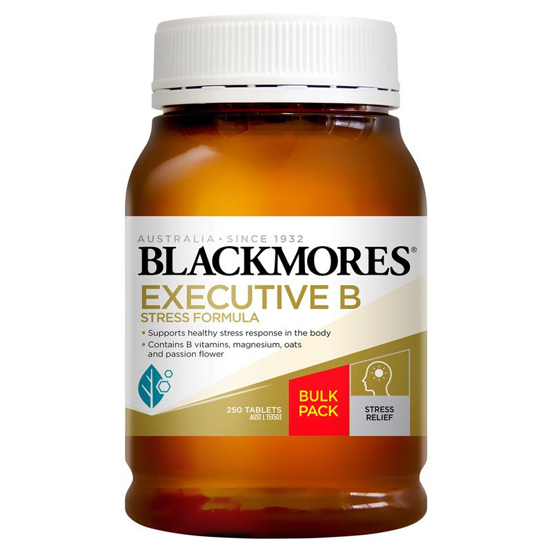 [Expiry: 05/2027] Blackmores Executive B Stress Formula 250 Tablets