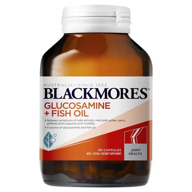 [Expiry: 01/2026] Blackmores Glucosamine + Fish Oil 90 Capsules