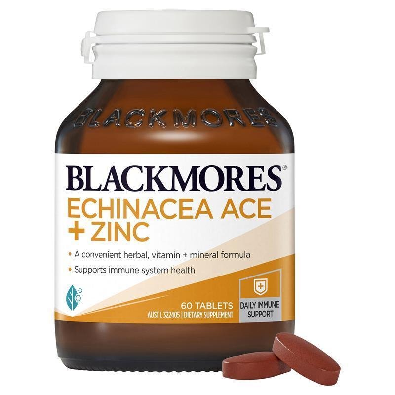 [Expiry: 01/2026] Blackmores Echinacea ACE + Zinc 60 Tablets