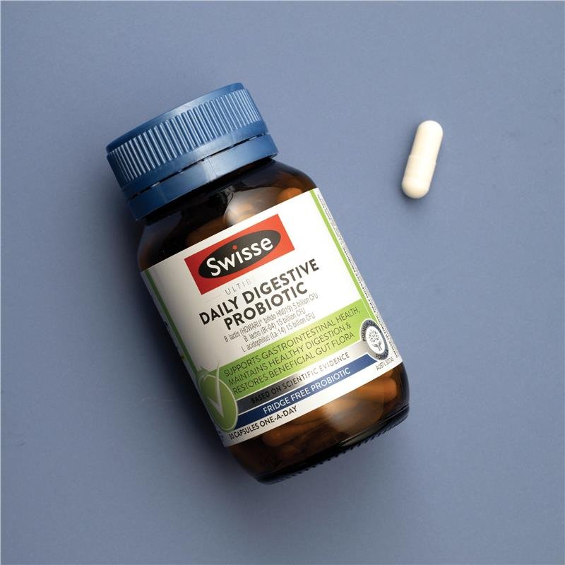 [CLEARANCE Expiry: 02/2025] Swisse Ultibiotic Daily Digestive Probiotic 30 Capsules