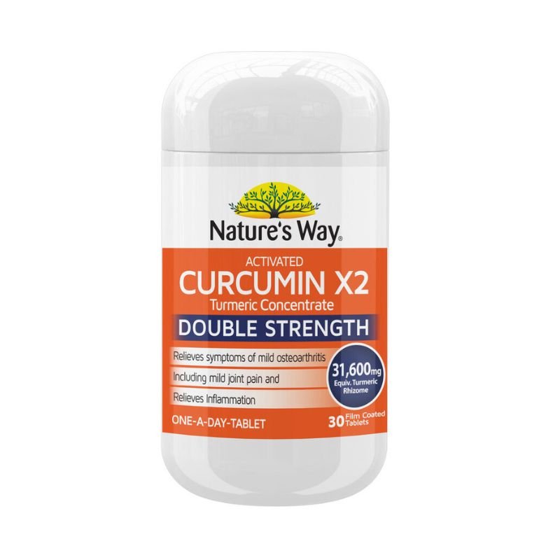 [Expiry: 07/2024] Nature's Way Activate Curcumin Double Strength One-A-Day 30 Tablets