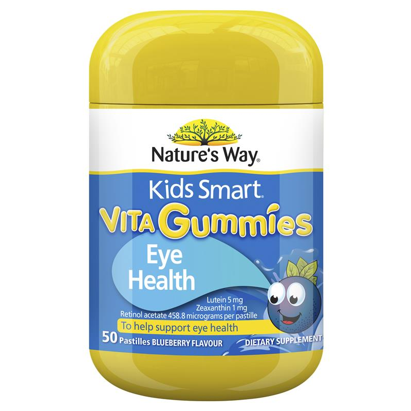 [CLEARANCE Expiry: 01/2025] Nature's Way Kids Smart Vita Gummies Eye Health 50 Gummies