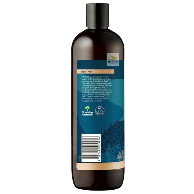 Sukin Reef Aid Botanical Body Wash Sea Breeze 500mL