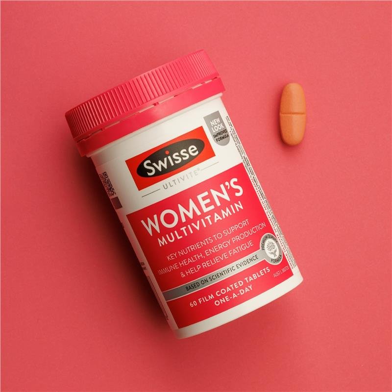 [Expiry: 11/2025] Swisse Women's Ultivite Multivitamin 60 Tablets