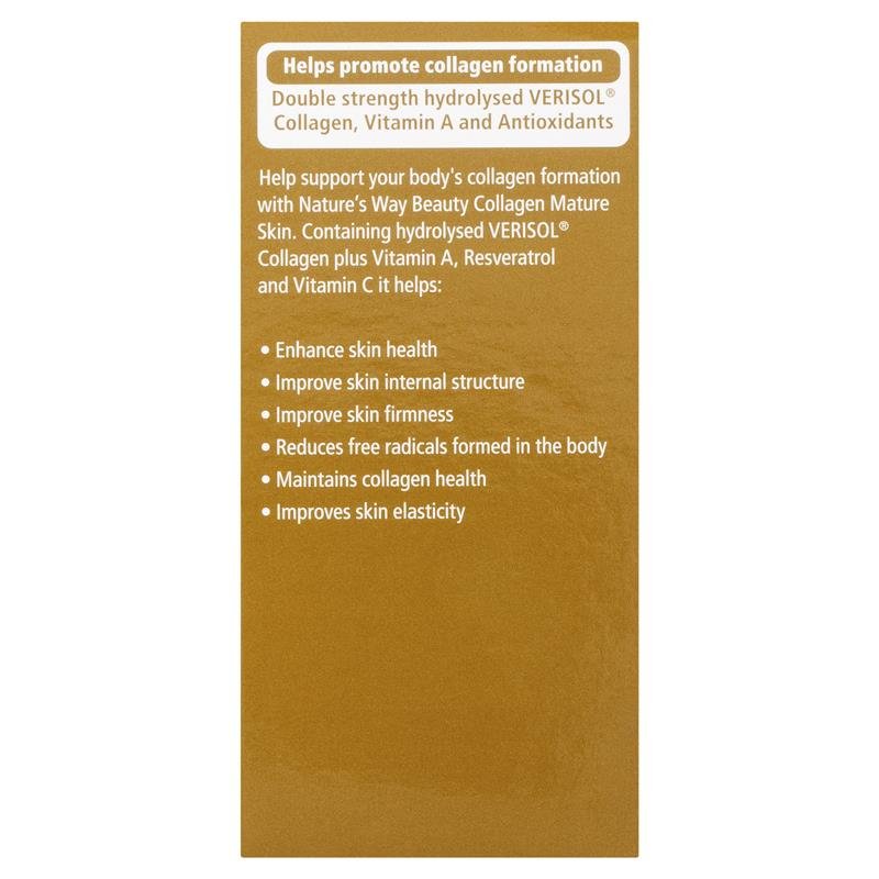 [Expiry: 03/2026] Nature's Way Beauty Collagen Mature Skin 60 Tablets