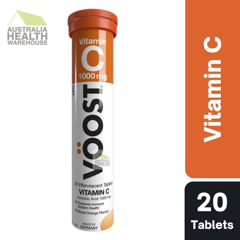 [Expiry: 12/2025] Voost Vitamin C 1000mg Effervescent 20 Tablets