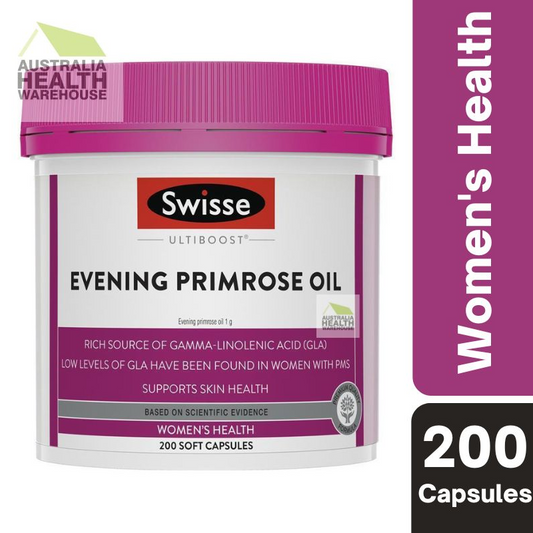 [CLEARANCE Expiry: 03/2025] Swisse Ultiboost Evening Primrose Oil 200 Capsules