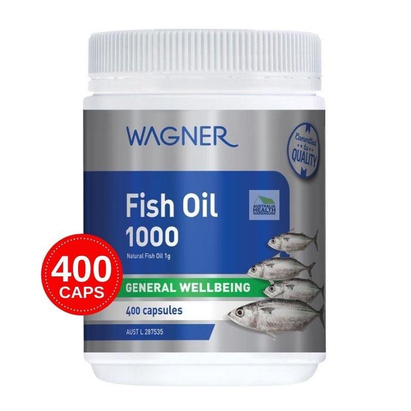 [Expiry: 06/2025] Wagner Fish Oil 1000 400 Capsules