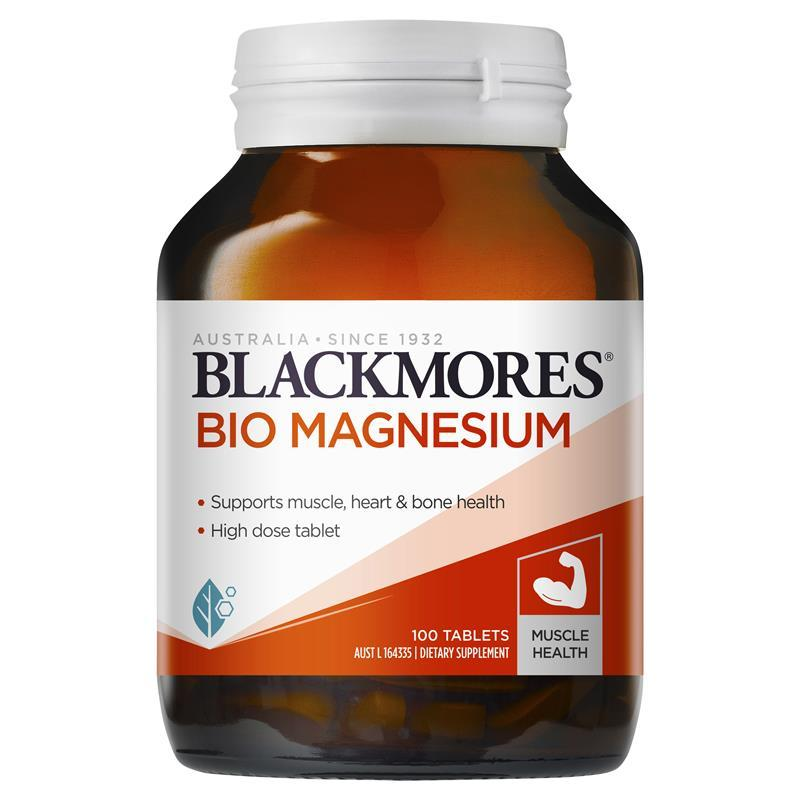 [Expiry: 07/2026] Blackmores Bio Magnesium 100 Tablets