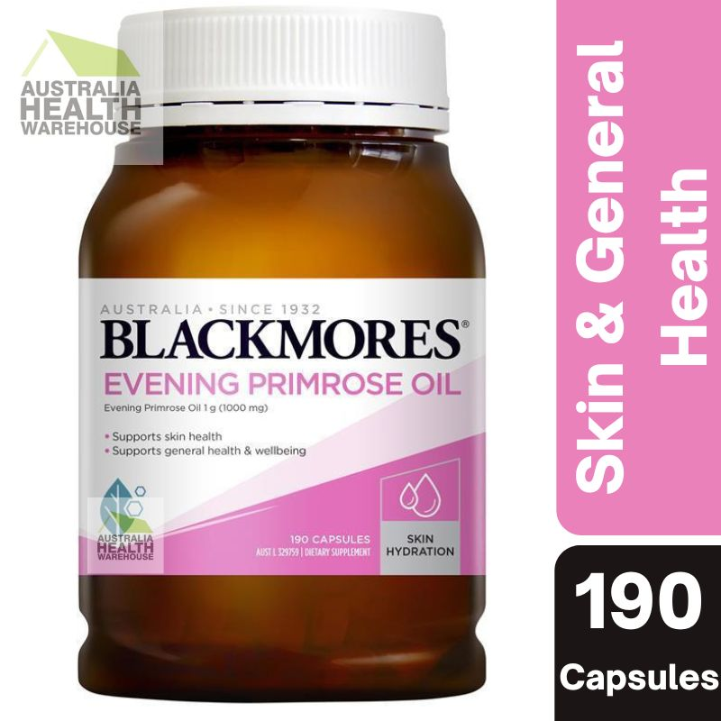 [CLEARANCE Expiry: 24/03/2025] Blackmores Evening Primrose Oil 190 Capsules