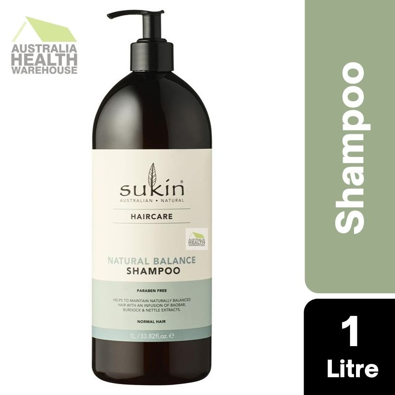 Sukin Haircare Natural Balance Shampoo 1 Litre