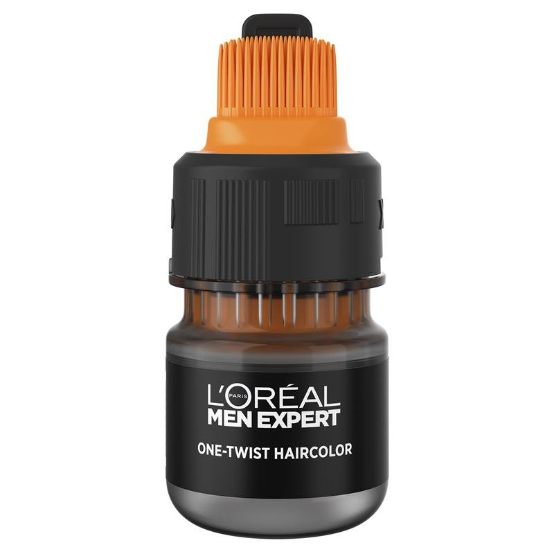 L'Oreal Men Expert One-Twist Hair Colour - Natural Black 02 Box