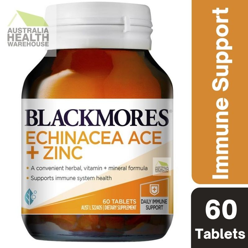 [Expiry: 01/2026] Blackmores Echinacea ACE + Zinc 60 Tablets