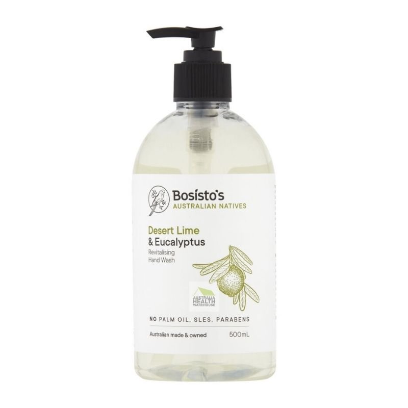 Bosisto's Desert Lime & Eucalyptus Hand Wash 500mL Pump