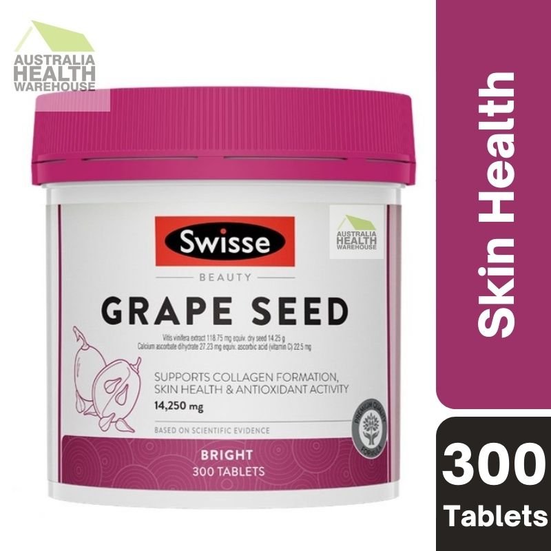 [Expiry: 09/2025] Swisse Ultiboost Grape Seed 14,250mg 300 Tablets