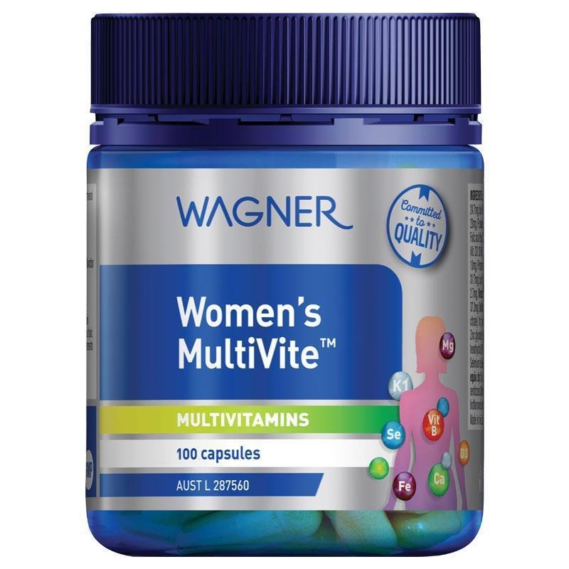 [Expiry: 08/2026] Wagner Women's Multivite 100 Capsules