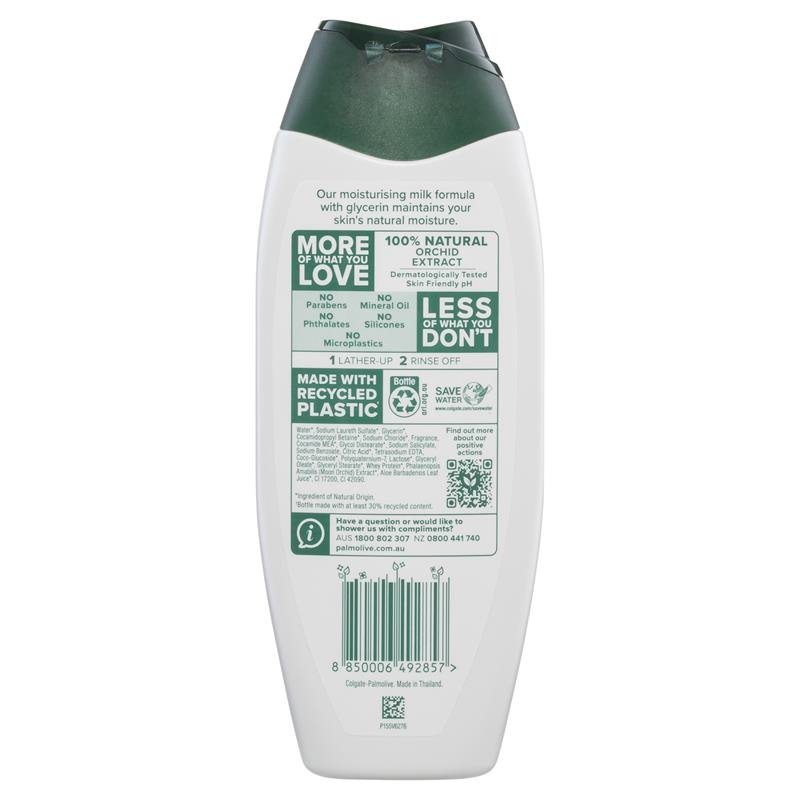 Palmolive Naturals Orchid Moisturising Milk Body Wash 500mL