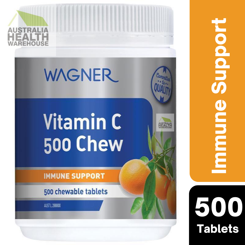 [Expiry: 09/2026] Wagner Vitamin C 500 Chewable Tablets