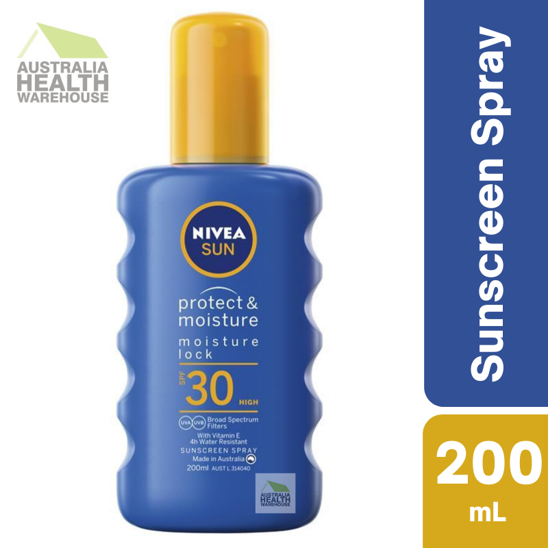 [Expiry: 07/2026] Nivea Sun Protect & Moisture Sunscreen SPF30 Spray 200mL