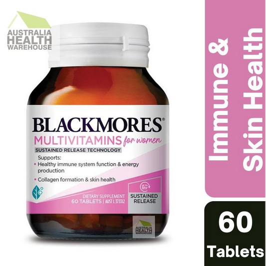 [Expiry: 07/2026] Blackmores Multivitamins for Women Sustained Release 60 Tablets