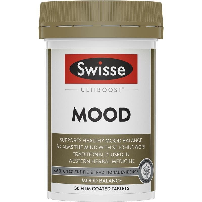 [Expiry: 06/2025] Swisse Ultiboost Mood 50 Tablets