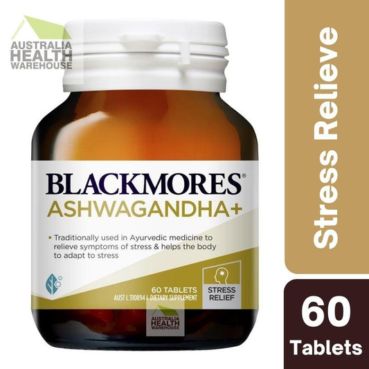 [Expiry: 10/2025] Blackmores Ashwagandha+ 60 Tablets