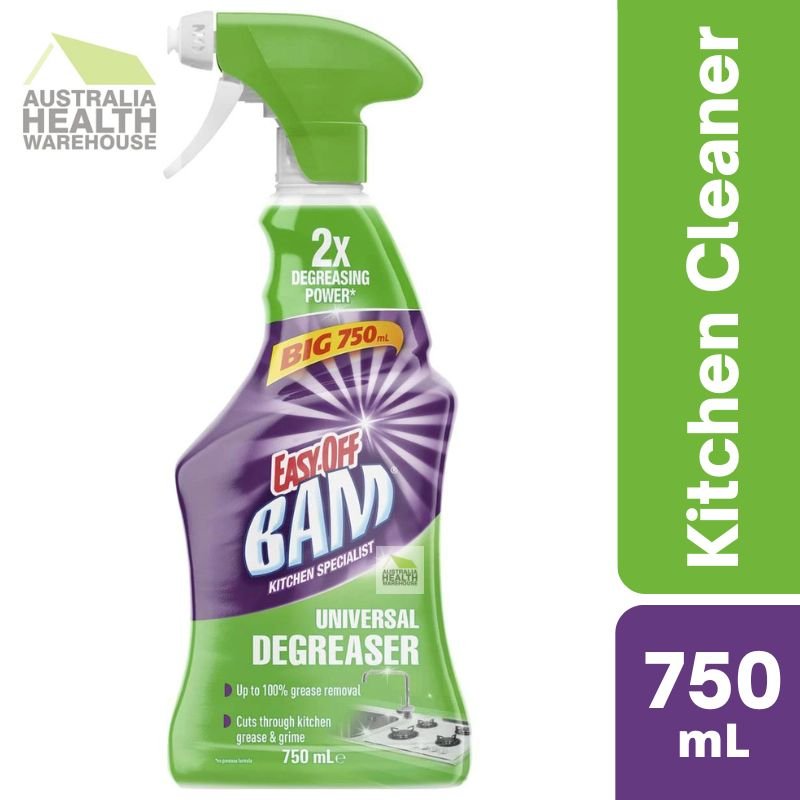 Easy-off Bam Kitchen Cleaner Universal Degreaser Trigger Spray 750mL ...