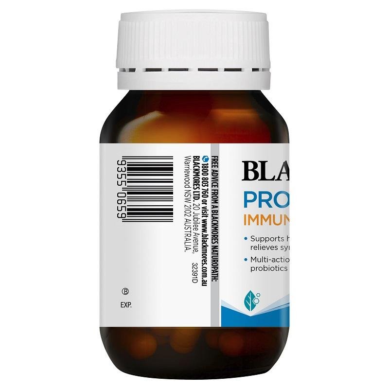 [CLEARANCE Expiry: 28/02/2025] Blackmores Probiotics+ Immune Defence 30 Capsules