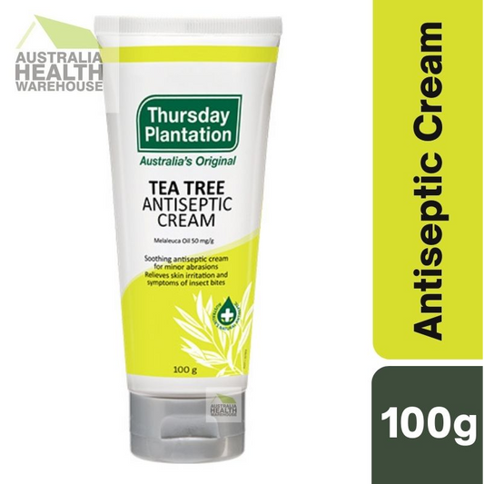 [Expiry: 11/2025] Thursday Plantation Tea Tree Antiseptic Cream 100g