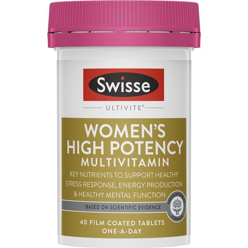 [Expiry: 05/2025] Swisse Women's High Potency Multivitamin 40 Tablets