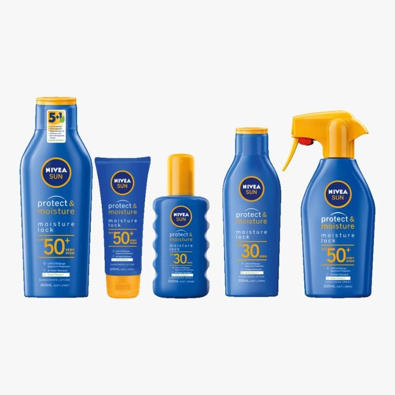 [Expiry: 03/2025] Nivea Sun SPF 50+ Protect & Moisture Sunscreen Trigger Spray 300mL