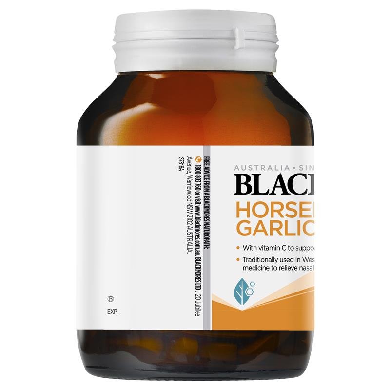 [Expiry: 08/2025] Blackmores Horseradish Garlic + C 90 Tablets