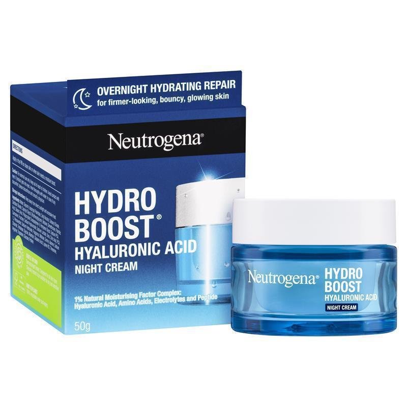 Neutrogena Hydro Boost Hyaluronc Acid Night Concentrate Cream 50g