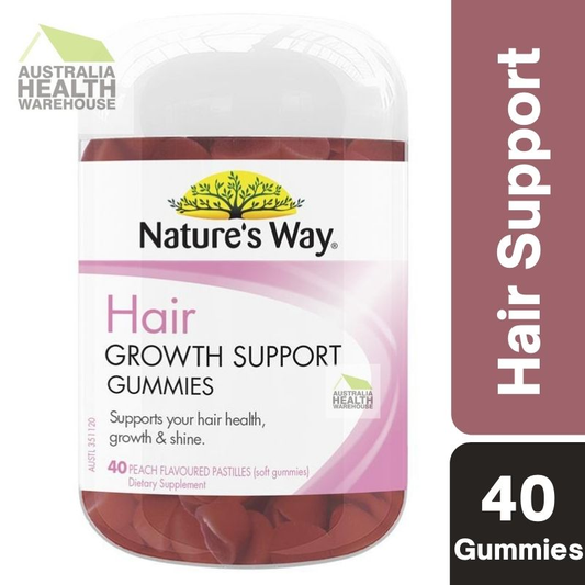 [Expiry: 02/2025] Nature's Way Hair Growth Support 40 Gummies