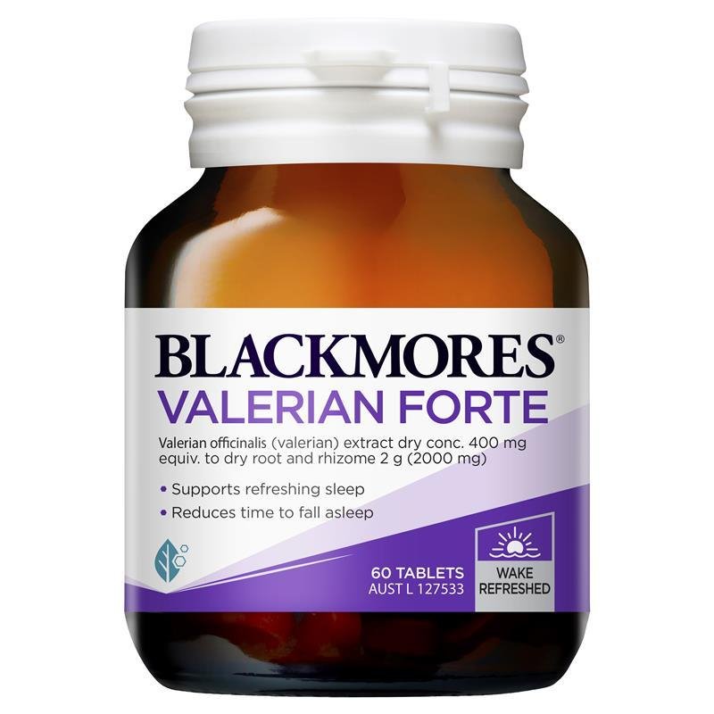 [Expiry: 10/2025] Blackmores Valerian Forte 2000mg 60 Tablets