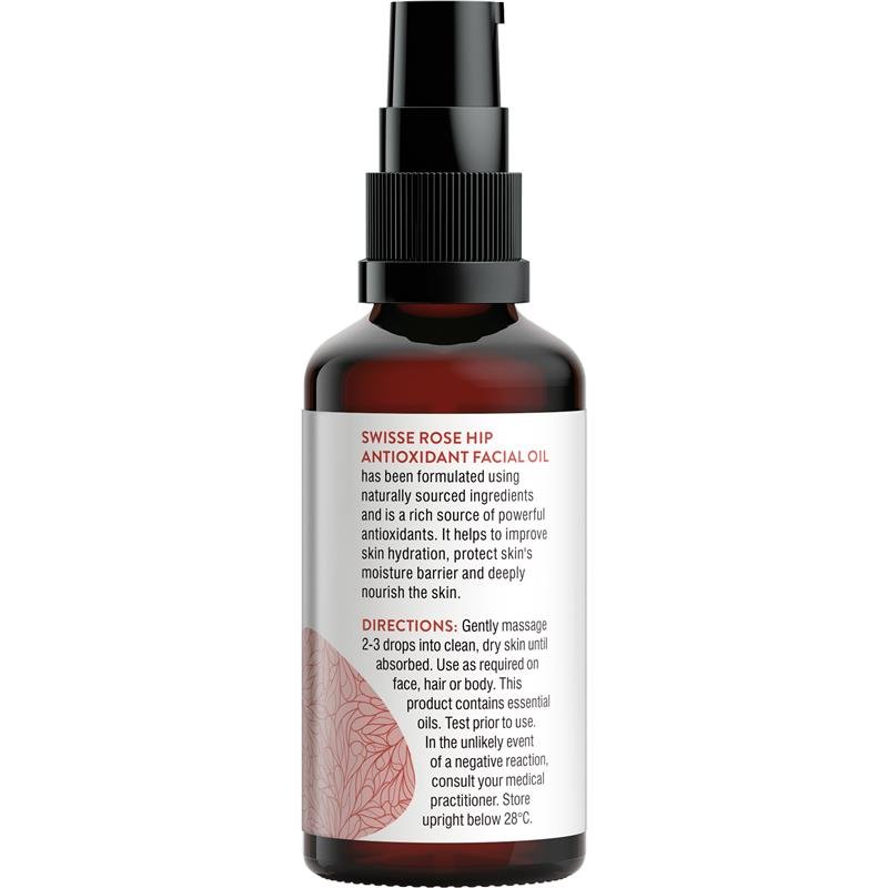 Swisse Skincare Rose Hip Antioxidant Facial Oil 50ml