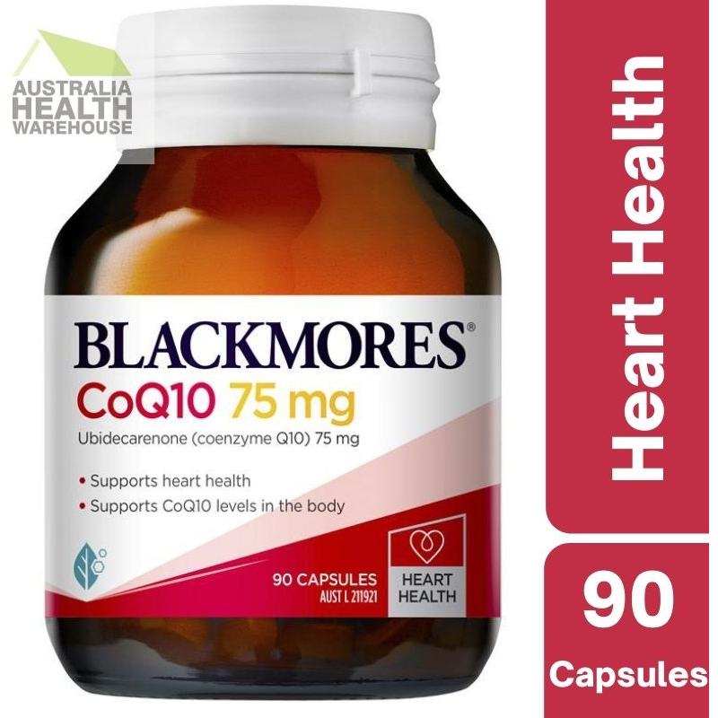 [Expiry: 09/2026] Blackmores CoQ10 75mg 90 Capsules