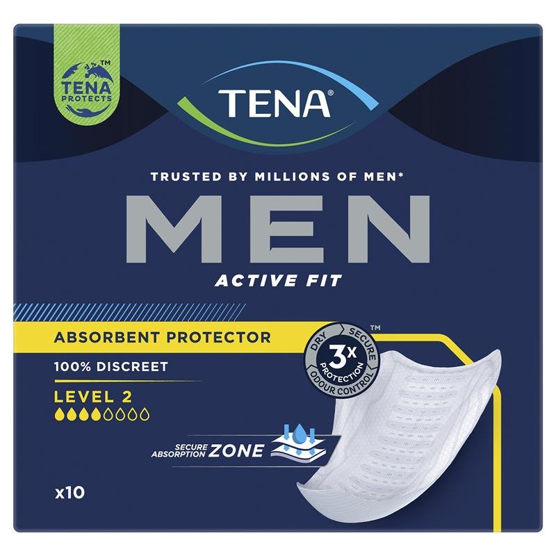 Tena Men Active Fit Absorbent Protector Level 2